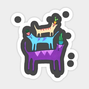 Cat Shenanigans Sticker